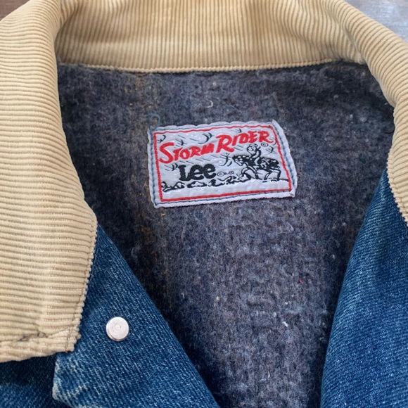 SOLD - Lee Denim: Storm Rider Denim Jacket (1980s) - Picture 3 of 7